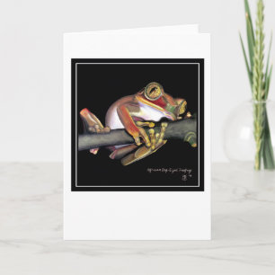 Carte Grenouille à gros yeux