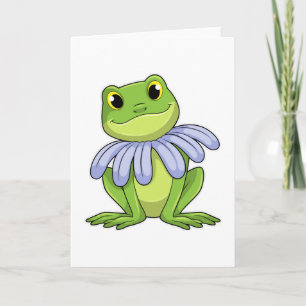Carte Grenouille avec Daisy