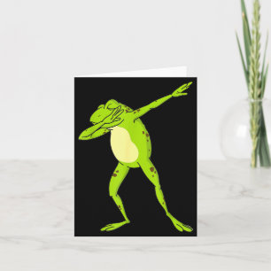 Carte Grenouille Dabbing Pour Enfants-garçons &amp; Fill