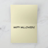 Carte Grenouille de bébé de correction de citrouille (Intérieur)