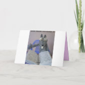 Carte grenouille de oscillation, le jour de mère (Dos)