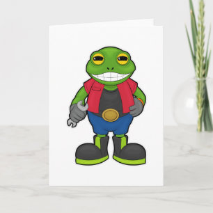 Carte Grenouille en mécanique avec spanner