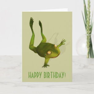Carte Grenouille folâtre
