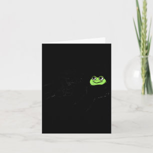 Carte Grenouille malhonnête Mème de grenouille drôle Se