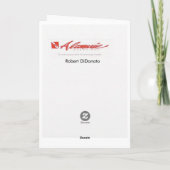 Carte grenouille mignonne pour l'anniversaire (Dos)