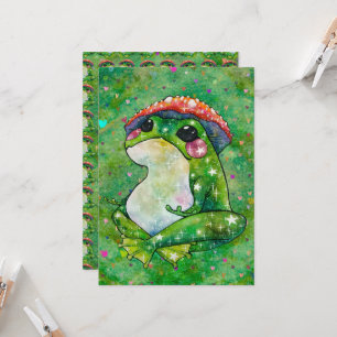 Carte Grenouille nommée Clover