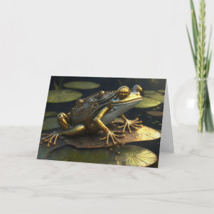 Carte Grenouille Steampunk   Art gothique