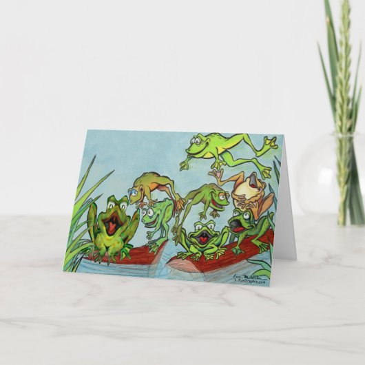 Carte Grenouilles (Devant)
