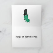 Carte Grenouilles drôles de lutin (Intérieur)