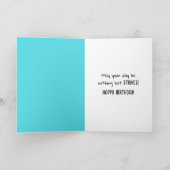 Carte Grève De Bowling Pour Anniversaire (Intérieur)