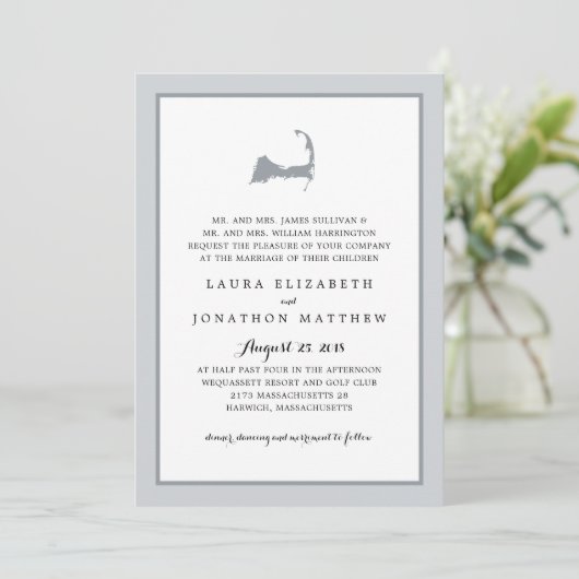 Carte Grey Cape Cod | MARIAGE (Debout devant)