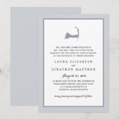 Carte Grey Cape Cod | MARIAGE (Devant / Derrière)
