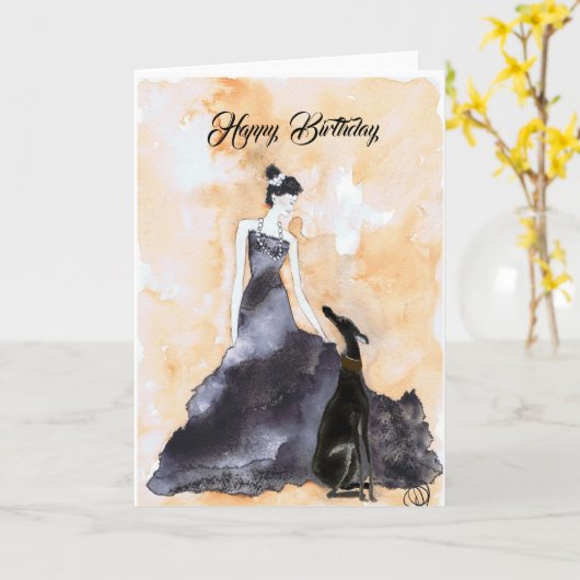 CARTE GREYHOUND (Fleur jaune)