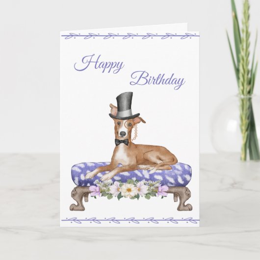 Carte Greyhound avec Monocle (Devant)