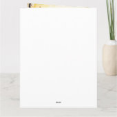 Carte Greyhound Halloween avec citrouilles effrayant (Dos)