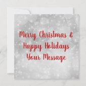 Carte Greyhound Joyeux Noël (Dos)