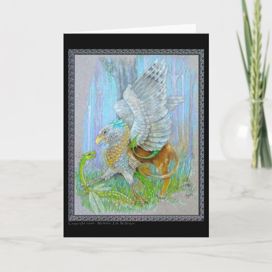 Carte Griffin et le dragon de fées (Devant)
