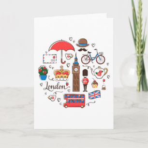 Carte Griffonnages de Londres