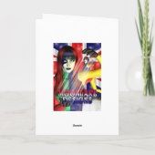 Carte Grilfriend Rock Chick Birthday Card Mooning Ring d (Dos)