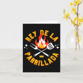 Carte Grill barbecue espagnol (Fleur jaune)