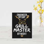 Carte Grill Barbecue Master Engineer Funny Barbecue Cade (Fleur jaune)