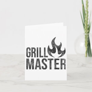 Carte Grill Master Flamme Barbecue Barbecue Fumée Char O
