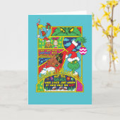 Carte Grille | Graphique BD (Fleur jaune)