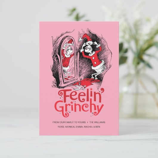 Carte Grille | Sentiment Grinchy (Debout devant)