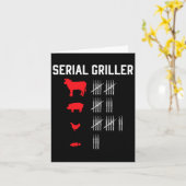 Carte Griller série Griller Grillmaster Rbecue Bbq (Fleur jaune)