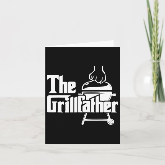 Carte Grillfather - Pitmaster Bbq Lover Smoker Grill (Devant)