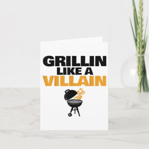 Carte Grillin Comme Un Vilain Bbq Grillin Comme Un Vilai