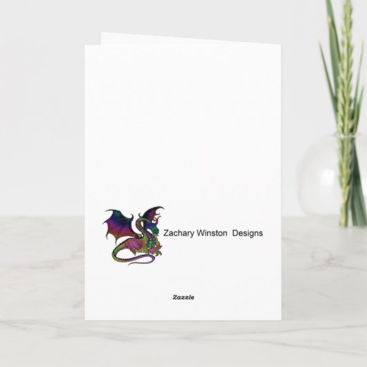 Carte Grim Bunny (Dos)