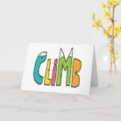 Carte Grimper (Fleur jaune)
