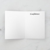 Carte Grimpeur des rochers - Confiance (Intérieur)