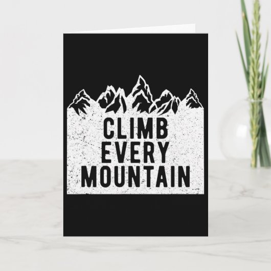Carte Grimpez chaque montagne (Devant)