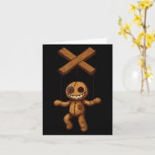 Carte Grimstring – Soky Playful Puppet Marionette Cartoo (Fleur jaune)