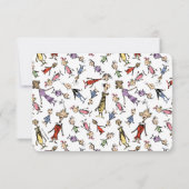 Carte Grinch Chalkboard Anniversaire (Dos)