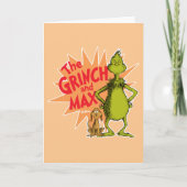 Carte Grinch | Grinch & Max Starburst (Devant)