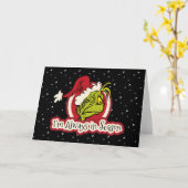 Carte Grinch | Je suis toujours de saison (Fleur jaune)