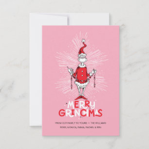 Carte Grinch Joyeux Grinchmas
