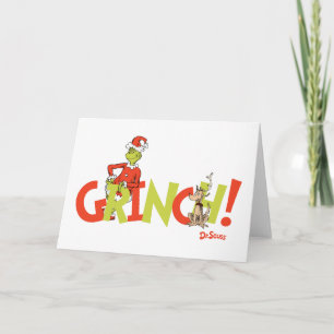 Carte Grinch ! Logo du personnage graphique