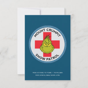 Carte Grinch   Patrouille de neige du mont Crumpit
