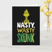 Carte Grinch | Sale Vilain Grinch (Fleur jaune)