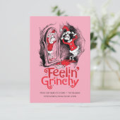 Carte Grinch | Sentiment Grinch (Debout devant)