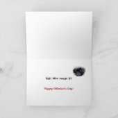 Carte grincheuse de Saint-Valentin de carlin (Intérieur)