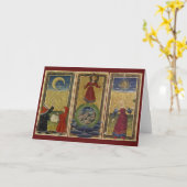 Carte Gringonneur Tarot (Fleur jaune)