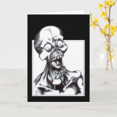 Carte Grinning Ghoul (Fleur jaune)