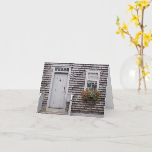 Carte Gris de cottage (Fleur jaune)