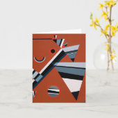 Carte Gris de Kandinsky Peinture Abstraite Art moderne (Fleur jaune)