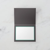 Carte Gris Monnaie Chic Bouquet Blanc Roses Rose Anniver (Intérieur)